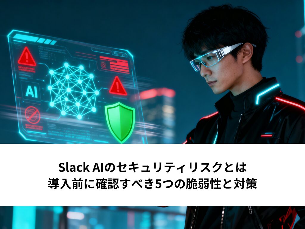 Slack AIのセキュリティリスクとは｜導入前に確認すべき5つの脆弱性と対策